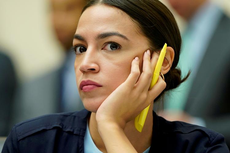 Alexandria Ocasio-Cortez kommer til København til oktober for at deltage i det store klimamøde C40. Foto: Joshua Roberts/Ritzau Scanpix