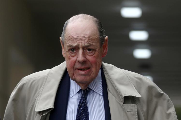 Nicholas Soames er Winston Churchills var blandt de 20 konservative, som blev smidt ud af partiet, da de mente, parlamentet skal tage kontrollen med brexit. Han er også barnebarn af Winston Churchill. Foto: Simon Dawson/Ritzau Scanpix