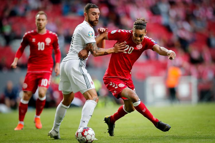 Guram Kashia er de seneste år ikke kun gået forrest på banen for Georgien.
   Foto: Jens Dresling/POLFOTO