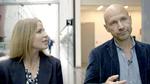 Debattøren Eva Selsing danner et et klogt meningsdannende par med tidligere Deadline-vært Adam Holm i debatprogrammet 'Adam & Eva'.  Foto: DR