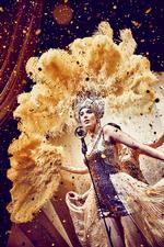 Der er skruet godt op for guldet og glimmeret i Odense, når Gatsbys pompøse fester skal iscenesættes. Foto: Emilia Therese