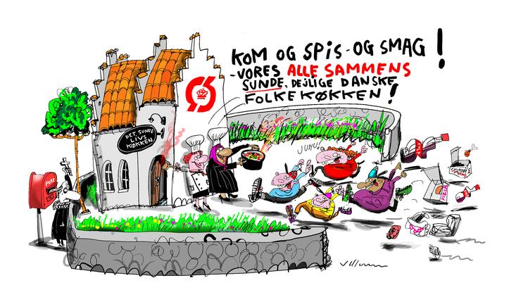 Arkivtegning: Jørn Villumsen (arkiv)