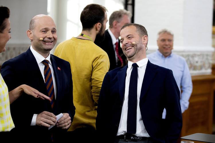 De Konservatives formand, Søren Pape Poulsen, rækker hånden ud til rød blok og er klar til at støtte regeringens klimamål om 70 procents CO2-reduktion i 2030. Foto: Finn Frandsen/POLFOTO