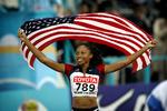 Ved VM i Helsinki 2005 vandt Allyson Felix sin første VM-guldmedalje på 200 meter. 
 
 
 

   Foto: Jens Dresling/POLFOTO