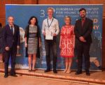 Danske Magnus Quaade Oddershede vandt tirsdag EM-finalen i science i Bulgarien foran 150 skarpe hjerner. Foto: PR-foto