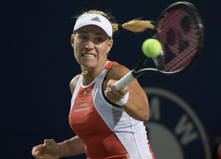 Angelique Kerber har længe ledt efter den gode form, og måske er hun ved at finde den i Osaka.
   Foto: Dan Hamilton/Ritzau Scanpix