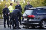 Politiet måtte affyre varselsskud, inden det efter en biljagt lykkedes at anholde manden.








































   Foto: Jens Dresling/POLFOTO