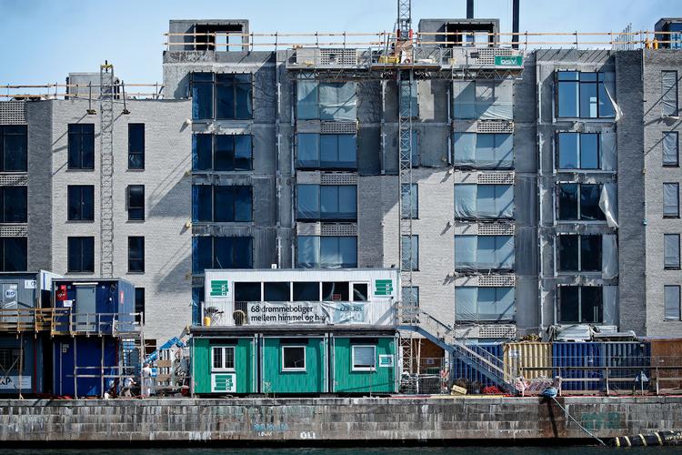
 Et omfattende nybyggeri er med til at sænke priserne på ejerlejligheder i København og andre store byer. .
   Foto: Jens Dresling/POLFOTO