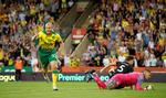 Teemu Pukki har fået en sensationel start på denne sæsons Premier League. På fem kampe har han scoret 6 mål og lavet 2 assist.  Foto: John Sibley/Ritzau Scanpix