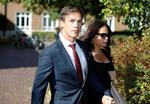 Thorbjørn Olesen, da han onsdag forlod retten i London.
   Foto: Phil Noble/Ritzau Scanpix