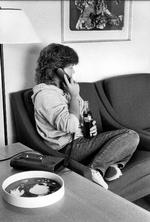 Dette billede fra Ekstra Bladet har prydet adskillige artikler om 0059, blandt andet nyheden om, at JTAS i september 1984 spærrede for, at jyderne kunne bruge 0059 uden for Jylland. Foto: Ole Kiilerich