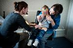 
  Børnevaccinationer er blandt de områder, der har udviklet sig til en kampplads, hvor man er enten for eller imod. 
   Arkivfoto Katinka Hustad
