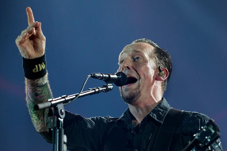 Sagen begyndte, da bandet Volbeat i 2017 nægtede at give akkredditering til en koncert i Telia Parken til Ekstra Bladet og musikmediet Devilution. Ni medier, her i blandt Politiken, Ekstra Bladet og Information, besluttede i at boykotte bandet ved at undlade at anmelde koncerten.  Foto: Finn Frandsen/POLFOTO