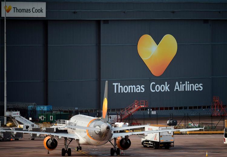 Endnu en underafdeling af rejsebureauet Thomas Cook har måtte kaste håndklædet i ringen. Foto: Oli Scarff/Ritzau Scanpix