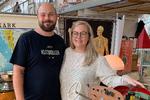 Thor Frederiksen og Pernille Borggaard.  Foto: Privat