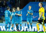 Efter tre mål på 13 minutter endte det 2-1 til Randers FC i mandagskampen mod AC Horsens.  Foto: Henning Bagger/Ritzau Scanpix