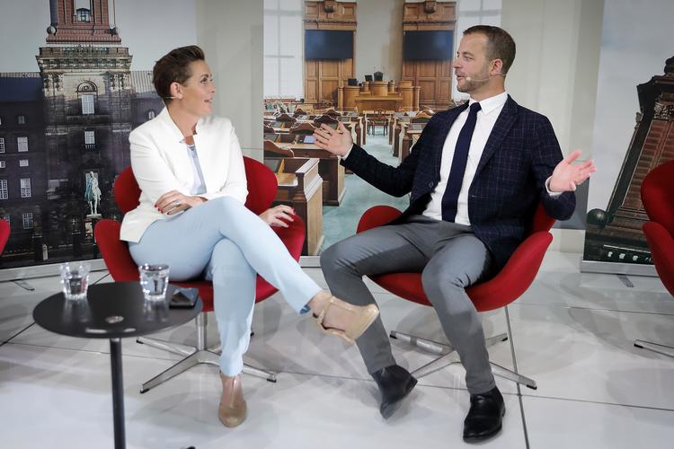 Pia Olsen Dyhr og Morten Østergaard fotograferet i Den Danske Publicistklub i  København dagen efter folketingsvalget.  Foto: Jens Dresling/POLFOTO