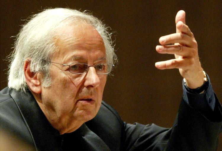 André Previn var i årene 2002 til 2006 chefdirigent for  Oslo-Filharmonien. Foto: Urs Flueeler/ASSOCIATED PRESS