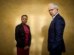 
   Loyce Maturu og Peter Sands rejser verden rundt for at sikre penge til  kampen mod verdens tre største dræbere. 


 
 Foto: Mads Nissen/POLFOTO