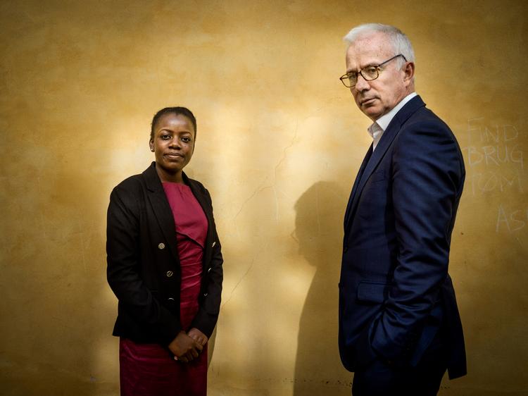 
   Loyce Maturu og Peter Sands rejser verden rundt for at sikre penge til  kampen mod verdens tre største dræbere. 


 
 Foto: Mads Nissen/POLFOTO