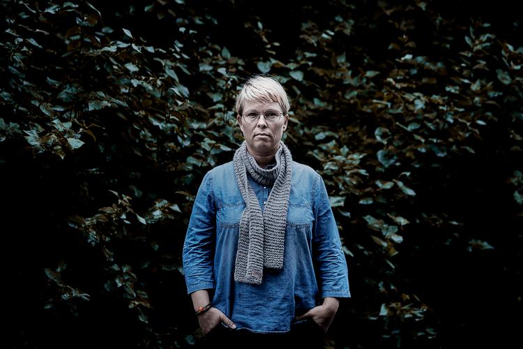 Da  Julie Hasselager var udsendt til Kosovo verserede der i lejren en historie om, at hun havde et barn med en delingsfører. Hun besluttede sigr for ikke at reagere negativt på historien. 
   Foto: Kaare Viemose/POLFOTO