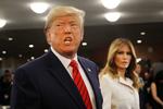 Donald Trump med hustru, Melania Trump, 24. september 2019 i New York. Foto: Spencer Platt/Getty Images/AFP  Foto: Spencer Platt/Ritzau Scanpix