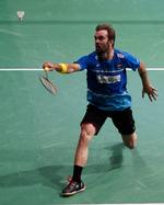 Jan Ø. Jørgensen er eneste tilbageværende dansker i mændenes række ved Korea Open.
   Foto: Jeon Heon-kyun/Ritzau Scanpix