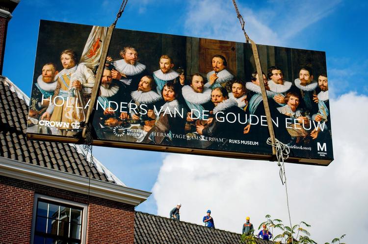 Amsterdam Museum kritiseres for at »omskrive historien« ved ikke at ville bruge ordet 'guldalder' i forbindelse med udstillinger om 1600-tallet. Foto: ANP, Robin van Lonkhuijsen