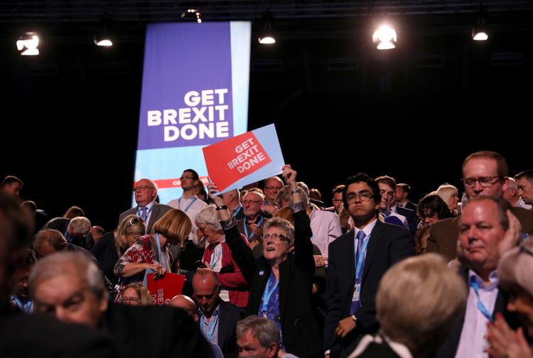 De konservative er samlet til partikonferencen i Manchester. Foto: Phil Noble/Ritzau Scanpix