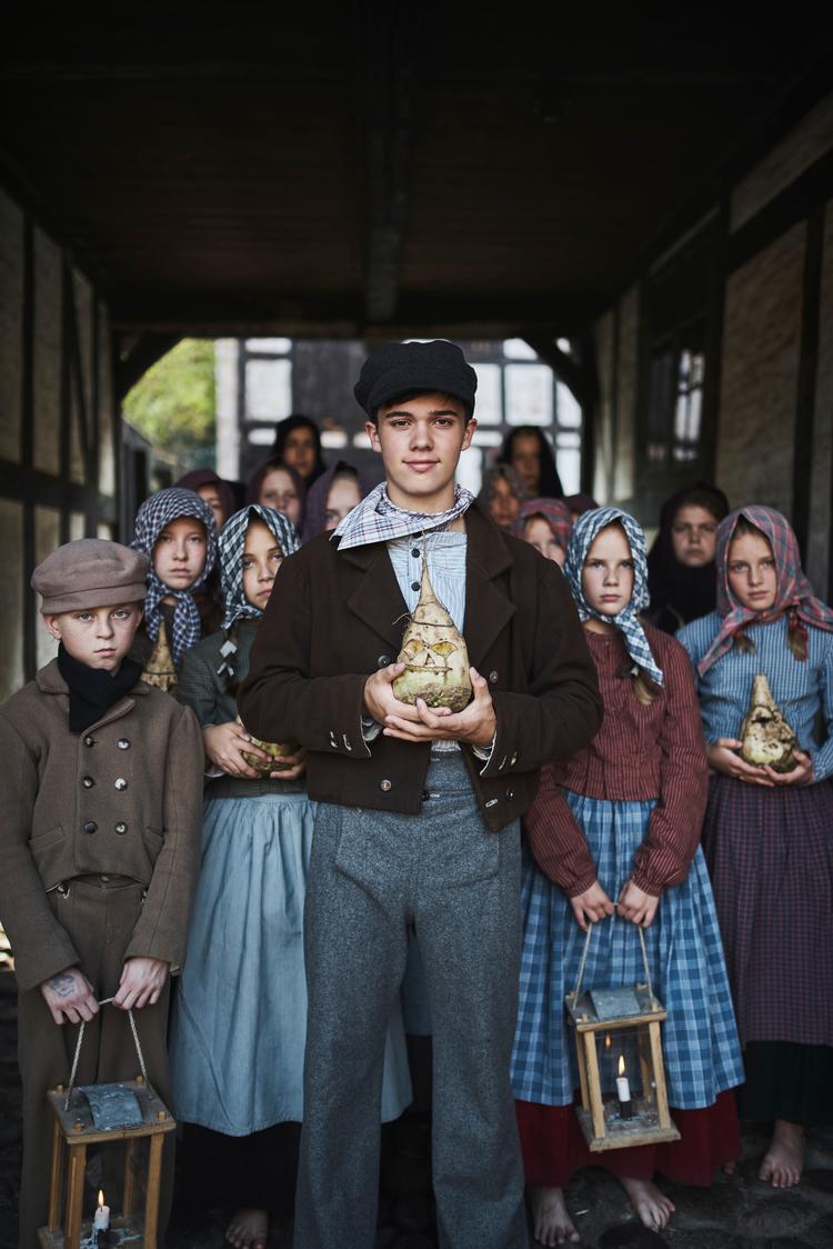 Der er overtro og genfærd på programmet, når Den Gamle By i Aarhus inviterer til Allehelgen i efterårsferien.  Foto: Den Gamle By