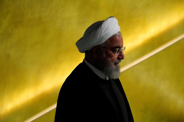Irans præsident, Hassan Rouhani, og landets parlamentsformand opfordrer Saudi-Arabien til direkte forhandlinger.
   Foto: Carlo Allegri/Ritzau Scanpix