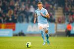 Søren Rieks i aktion for Malmö FF. Han er en af fire danske spillere i den svenske klub.
   Foto: 11830 Anders Bjurö/tt/Ritzau Scanpix