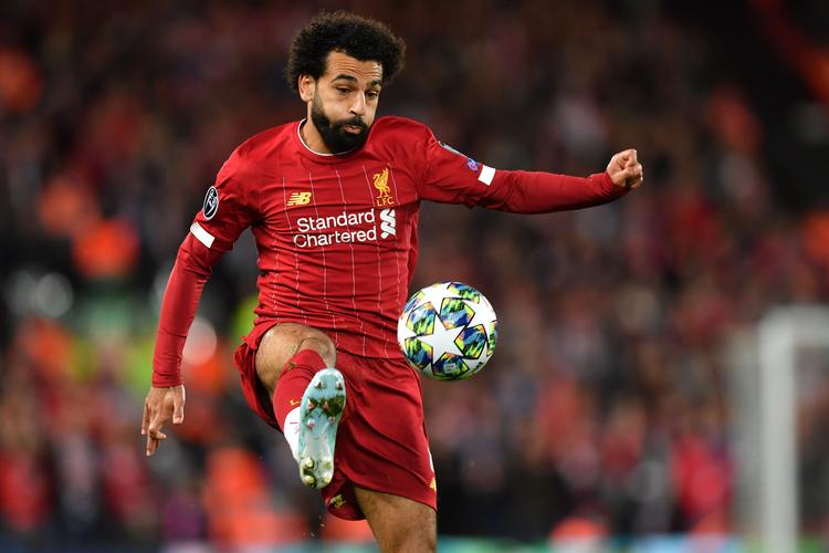 Endnu en gang blev Mohamed Salah afgørende for Liverpool, da han onsdag aften scorede to gange i Champions Legaue-mødet med Salzburg.
   Foto: Paul Ellis/Ritzau Scanpix