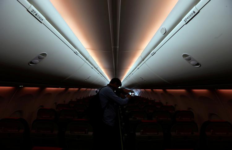 Det ha været en bumpet flyvetur for Norwegian på det seneste med en stor gæld på over ti milliarder kroner, som selskabet har haft svært ved at betale tilbage. Men selskabet kan glæde sig over en stigning i sine indtægter.  Foto: Marcos Brindicci/Ritzau Scanpix