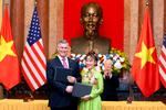Den unge, dynamiske spiller hedder VietJet og ledes og ejes af Nguyen Thi Phuong Thao, en 49-årig forretningskvinde, der beskrives som en komet i vietnamesisk erhvervsliv, skriver Flemmning Ytzen Arkivfoto:  Luong Thai Linh /AFP