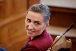 Statsminister Mette Frederiksen nævnte forleden den sproglige fremmedgørelse i sin åbningstale i folketingssalen. Arkivfoto Jens Dresling
