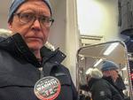 Bare fordi man har en modebevidst datter, er det jo ikke sikkert, at man selv er særlig modig.  Foto: Per Munch