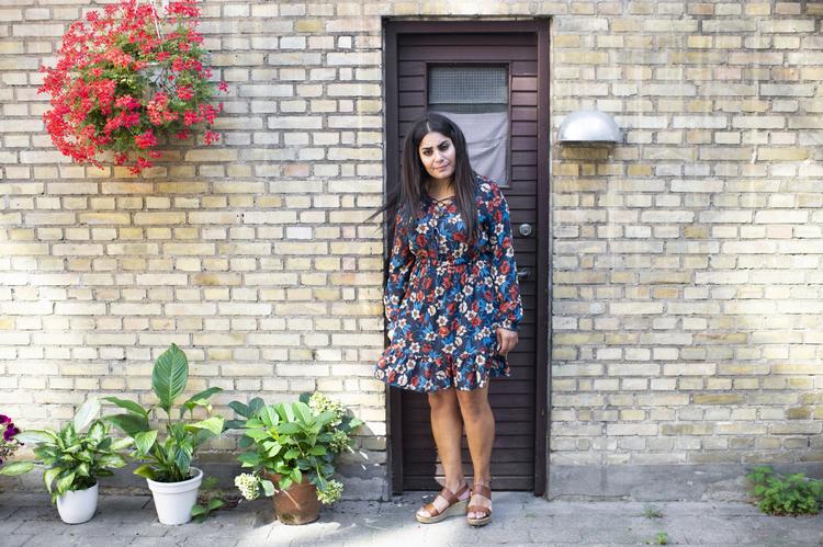 Anahita Malakian har sagt sit job op efter chikane og hærværk. Hun stillede op til folketingsvalget for Nye Borgerlige i 2019 og for Venstre til kommunalvalget i 2017.  Foto: Olivia Loftlund