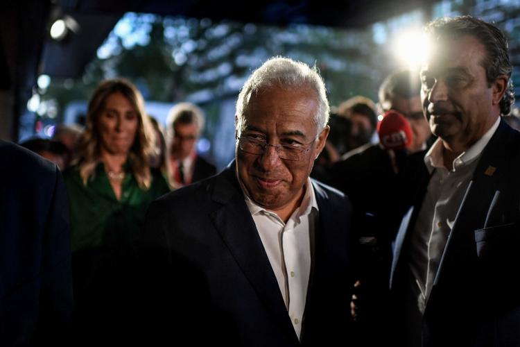Portugals premierminister, Antonio Costa, fra socialistpartiet har fået et kanonvalg.  Foto: Patricia De Melo Moreira/Ritzau Scanpix
