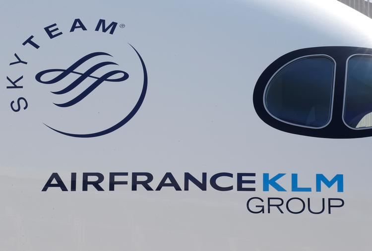 Det hollandske flyselskab KLM er nummer et på Dow Jones' bæredygtighedsindeks, men selskabet erkender, at der er lang vej, før flybranchen for alvor bliver miljøvenlig.  Foto: Regis Duvignau/Ritzau Scanpix