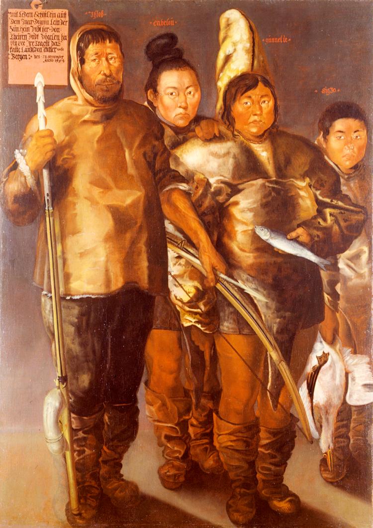 Foto: Lennart Larsen. Kunstner: Salomon von Hauen, Bergen, 1654. Nationalmuseet