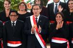 Perus præsident, Martin Vizcarra, ses her til en ceremoni i Lima. Foto: Cris Bouroncle/Ritzau Scanpix