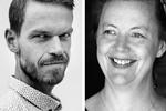 Svend Brinkmann og Katrine Marie Guldager prøver at tale sig ind på en fælles anvisning for, hvordan man bedst tager forskellige livsopgaver på sig. Arkivfoto Casper Dalhoff/Jacob Erbahn