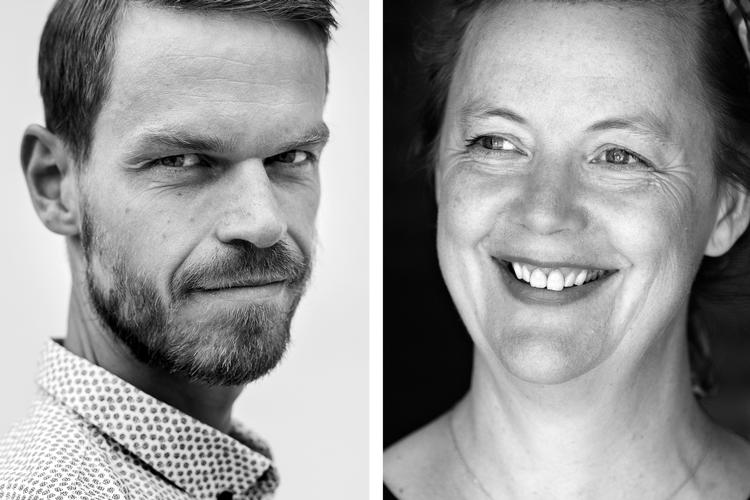 Svend Brinkmann og Katrine Marie Guldager prøver at tale sig ind på en fælles anvisning for, hvordan man bedst tager forskellige livsopgaver på sig. Arkivfoto Casper Dalhoff/Jacob Erbahn