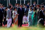 
    Kinas præsident, Xi Jinping, har i weekenden besøgt  Nepal.. Prakash Mathema/Pool via REUTERS
   Foto: Pool/Ritzau Scanpix