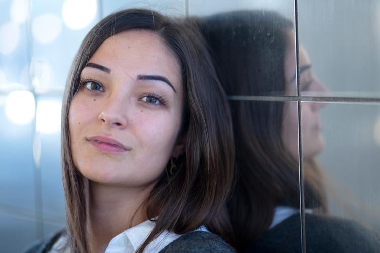 Sandra Ronild er 24 år og i færd med sit sidste semester på pædagoguddannelsen. Hun efterlyser flere timer og højere niveau.
   Foto: Mikkel Hørlyck/POLFOTO