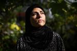 Mageda Freijeh, 43 år, har set både Udenrigsministeriet og Justitsministeriet spille fallit i forsøget på at hente hendes to ældste døtre tilbage til Danmark. Foto: Jens Hartmann Schmidt Foto: Jens Hartmann Schmidt/POLFOTO