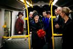 Søndag 29. september åbnede metroens nye cityring i København. Dronning Margrethe var med til at indvie den nye metro, der dog ikke var helt færdig. Foto: Jens Hartmann Schmidt/POLFOTO