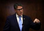 USA's energiminister, Rick Perry, trækker sig fra posten. Det oplyser USA's præsident, Donald Trump, natten til fredag dansk tid. Foto: Safin Hamed/Ritzau Scanpix