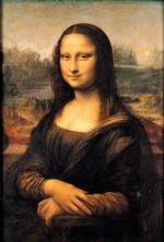 Det verdensberømte Mona Lisa-maleri har fået selskab af en række andre Leonardo da Vinci-værker på kunstmuseet Louvre i Paris. Foto: Polfoto/AP
